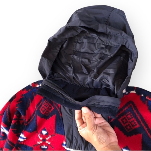 Rare Polo By Ralph Lauren Fleece Pullover Classic Americana - Size M - Picture 7 of 13